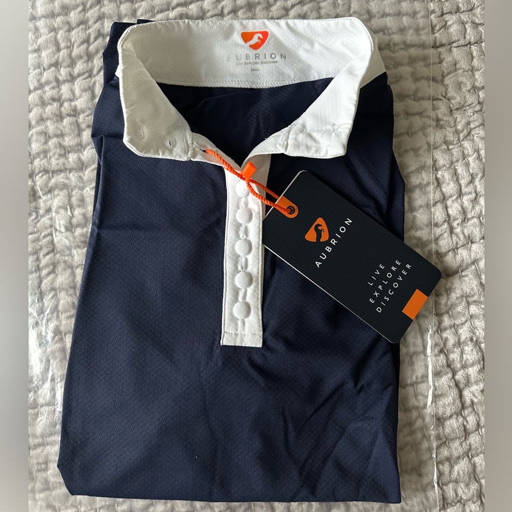 Aubrion Show Shirt - Small - Navy